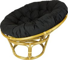 Ratanový PAPASAN svetlý - priemer 100 cm