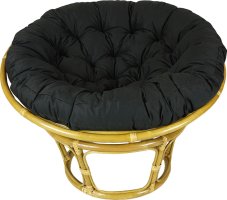 Ratanový PAPASAN svetlý - priemer 100 cm