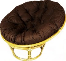 Ratanový PAPASAN svetlý - priemer 100 cm