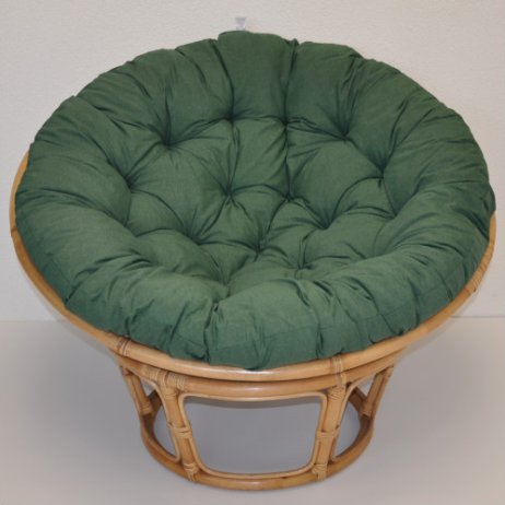 Ratanový PAPASAN svetlý - priemer 100 cm