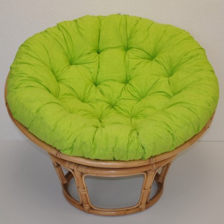 Ratanový PAPASAN svetlý - priemer 100 cm