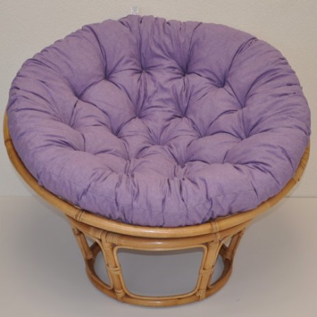 Ratanový PAPASAN, svetlý, priemer 110 cm