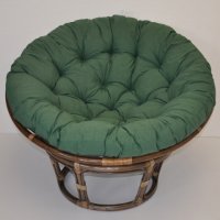 Ratanový PAPASAN tmavý - priemer 100 cm