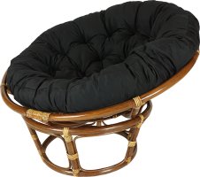 Ratanový PAPASAN - tmavý med - priemer 110 cm