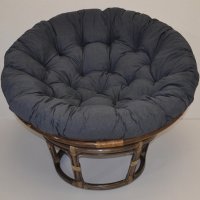 Ratanový PAPASAN - tmavý med - priemer 110 cm